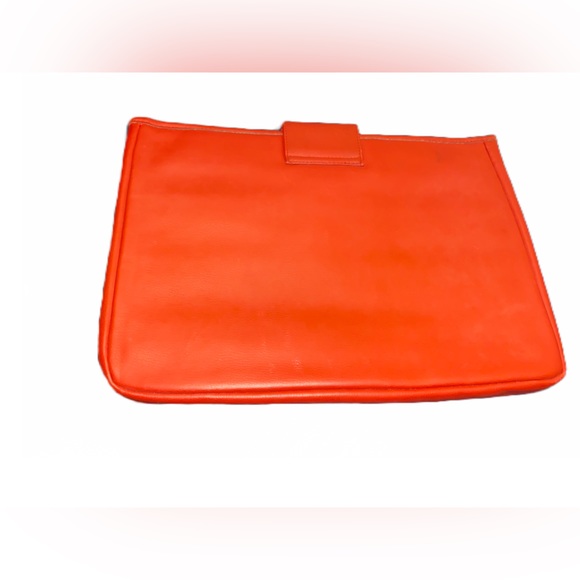 DAY RUNNER RED LEATHER BAG - Picture 6 of 14